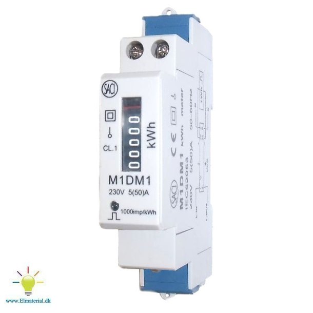 El-Mler 1F Mekanisk 5(50)A 1M