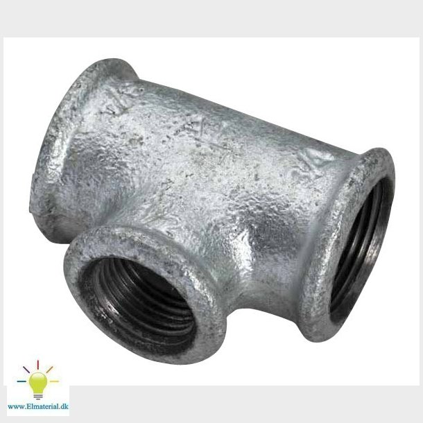 3/4"X1/2"X3/4" Galv. Tee