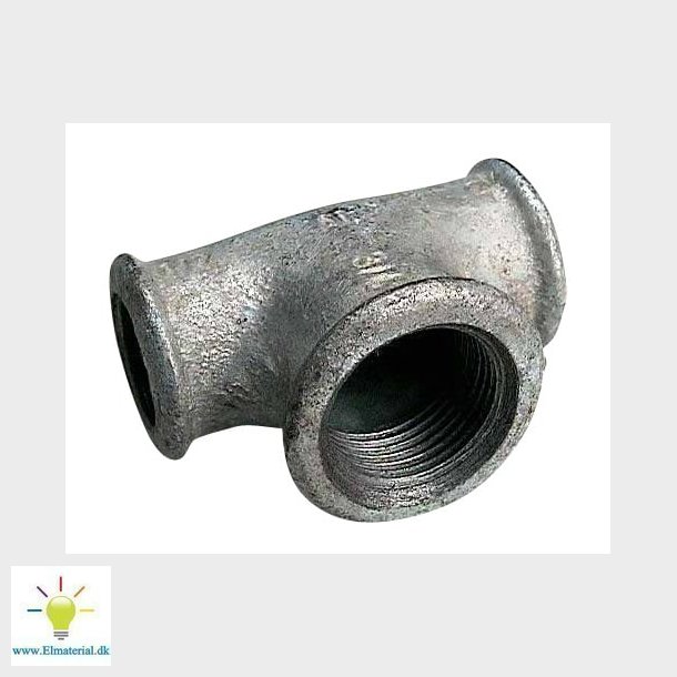1/2"X3/4"X1/2" Galv. Tee