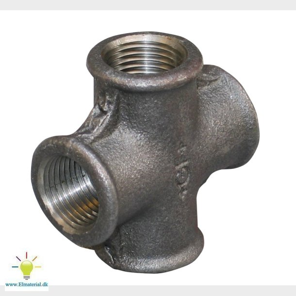 3/4" Sort Kryds