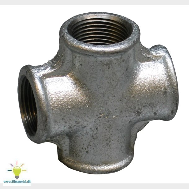 3/4"X1/2" Galv. Kryds