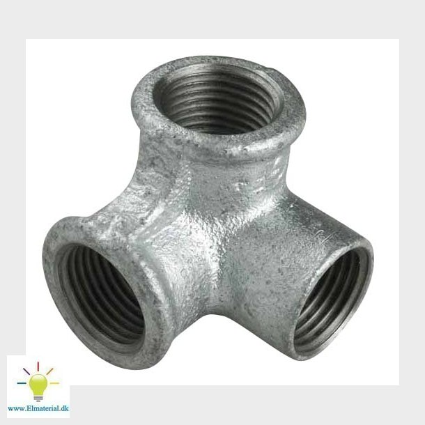 1/2" Galv. Hjrnevink.