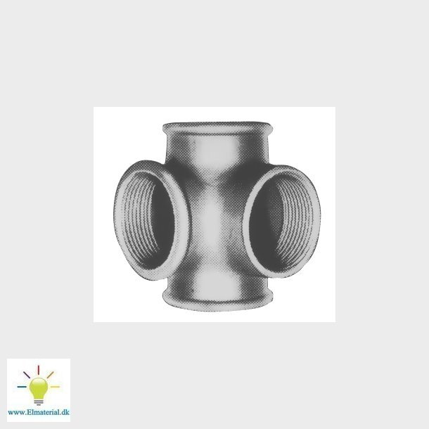 3/4" Tee Med Sideudlb