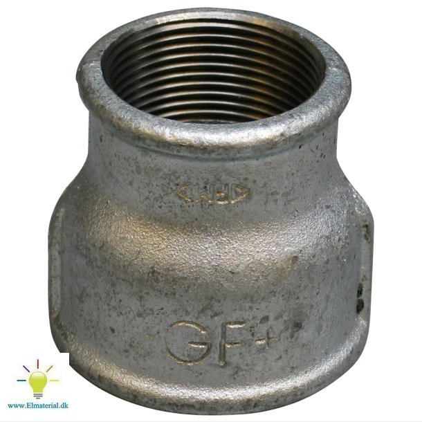3/4"X3/8" Galv. Formmuffe