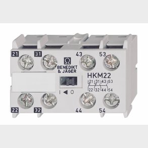 Hjälpkontakt K1 Mini 2No + 2Nc