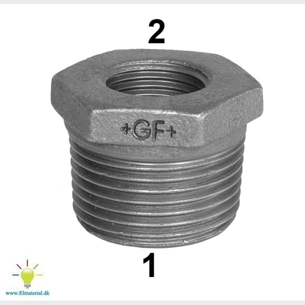 3 "X2" galv. Nippelhylsa