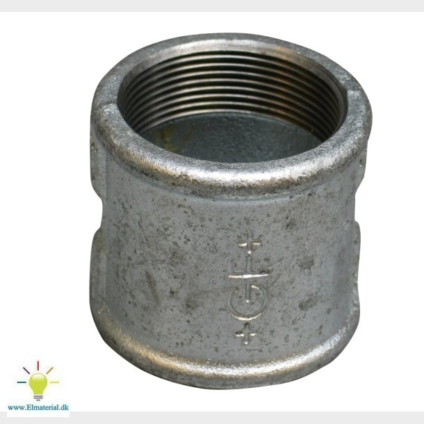 3" Galv. Randmuffe