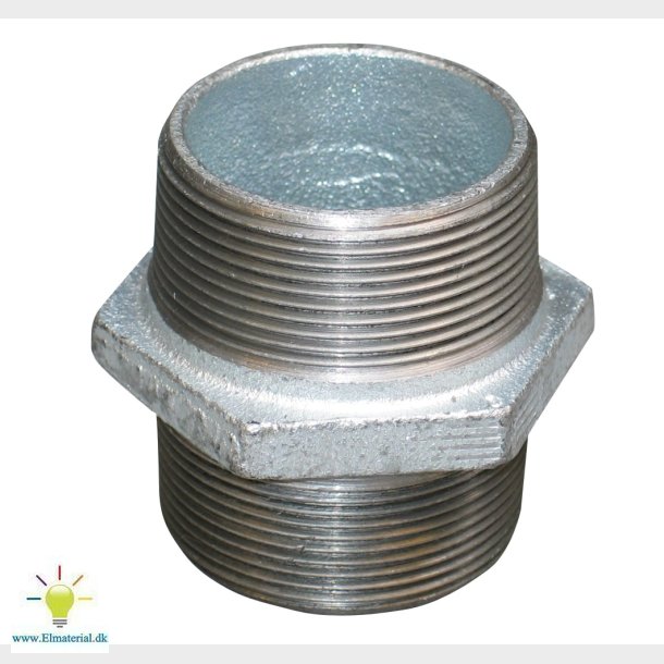 3/8" Galv. Brystnippel
