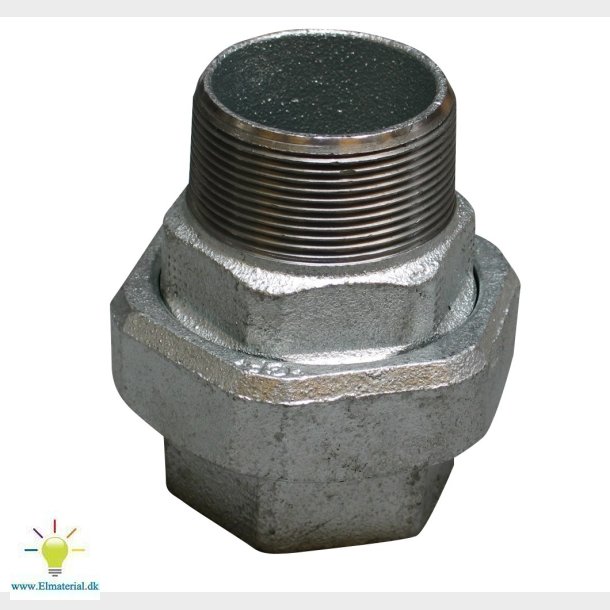 1/4" Union M/N El og vvs materialer