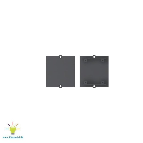 Blinddksel T/Kundemodul Sort