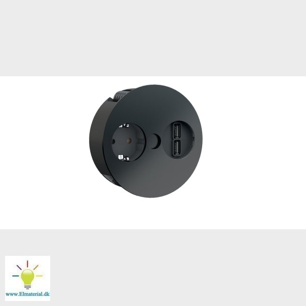 Twist 1Xschuko 2Xusb Sort