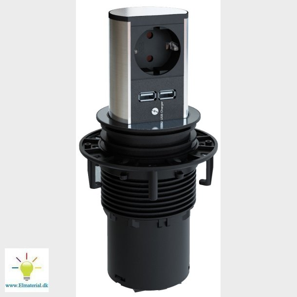 Elevator Stikk 2Xusb/1Xschuko