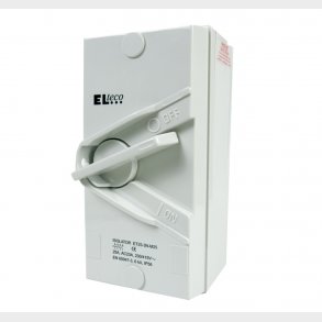 Sikkerhedsafbr. 25A 3P+N Gr