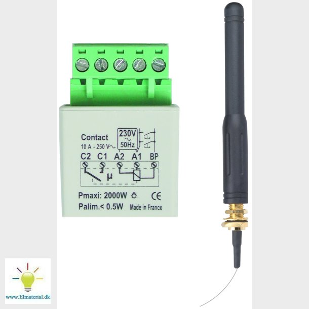 Tr�dl&ouml;s rel&auml;markis Mvr500Erpx