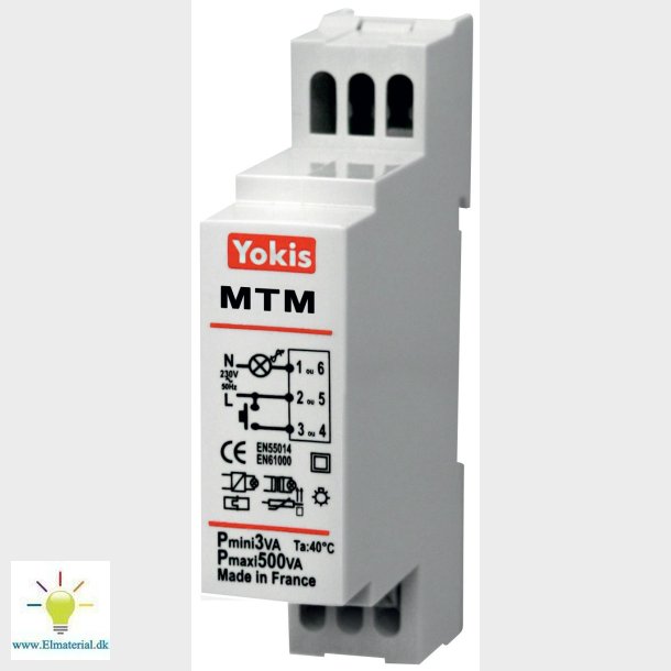 Trappeautomat F/Din Mtm500M