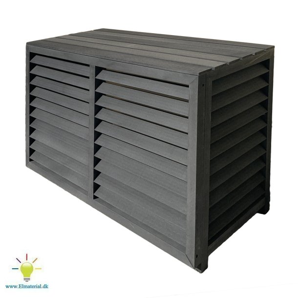 Varmepumpeskjuler Antracitgr