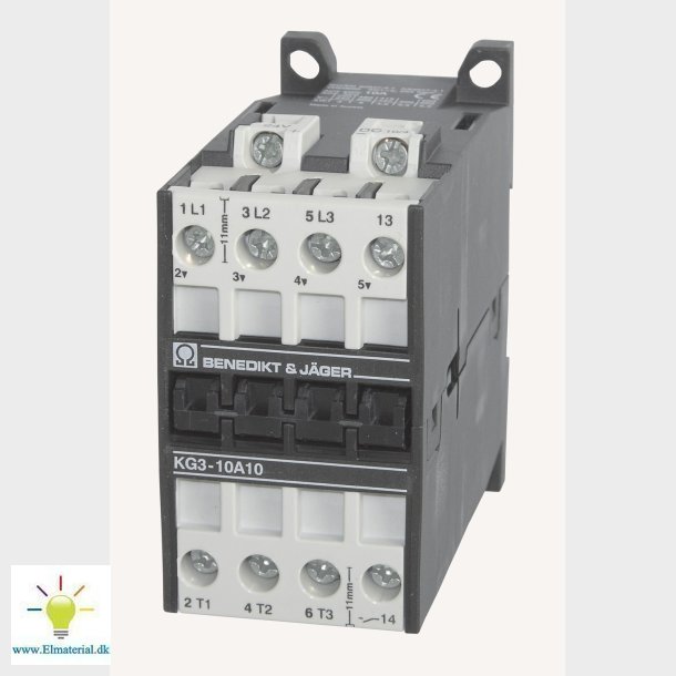 Kontaktor Dc 11Kw 3P+1Nc=24V