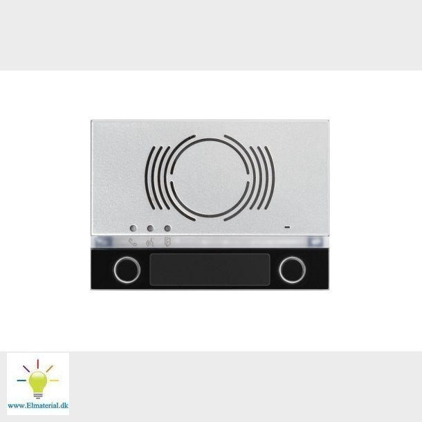 Frontplade T/Audiomod M/2 Knap