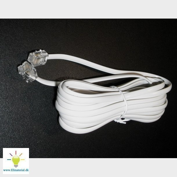 Telepatchkabel Rj11-Rj11 1M Hv