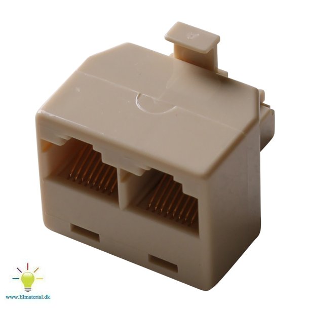 Modular T-Led Rj45 1Xhan+2Xhun