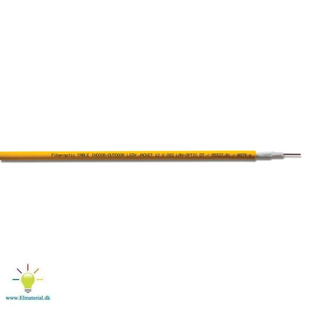 Fiberkab Os2 12X9/125 Gul T500