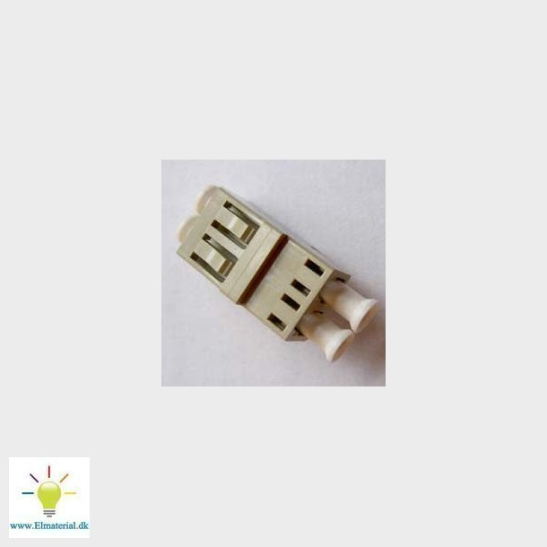 Fibermellemled Lc Duplex Mm
