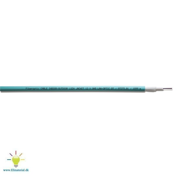Fiberkabel Om3 12X50/125 Aqua