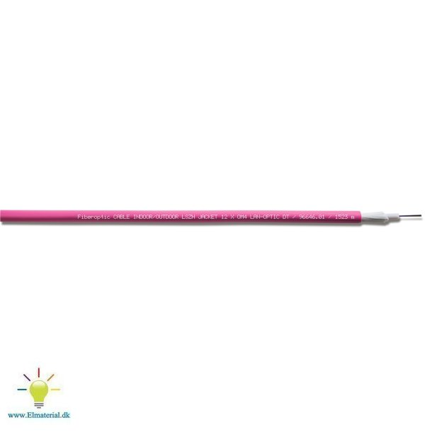 Fiberkabel Om4 12X50/125 Purp