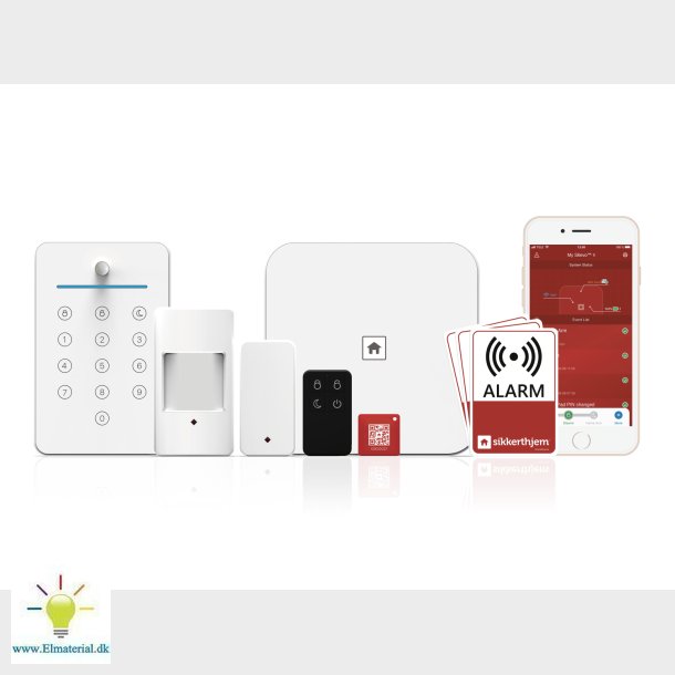 Lejlighedspakken S6Evo Alarm