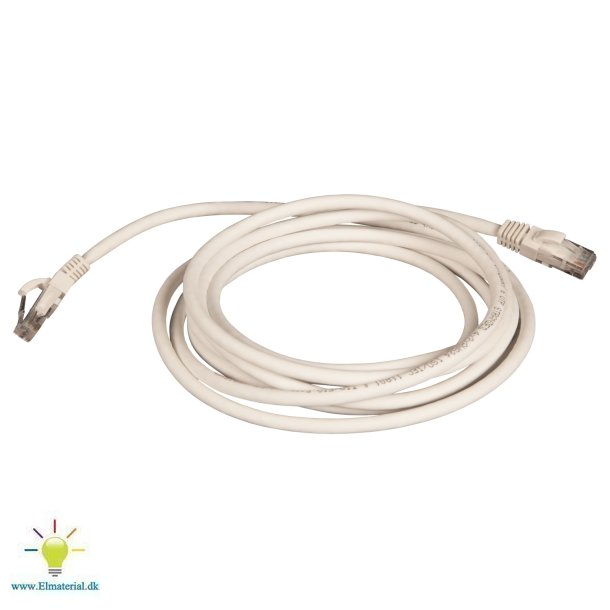Patch kabel Utp 5.0M Cat.6 Vit