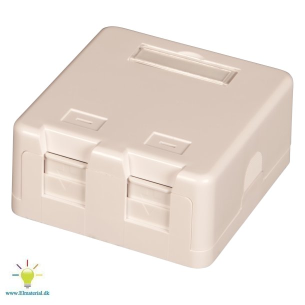 Montageboks 2Xkeystone Konnekt