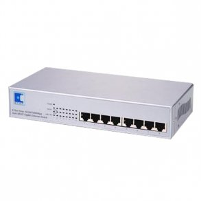 Strömbrytare 10/100/1000 8Xrj45 Soho