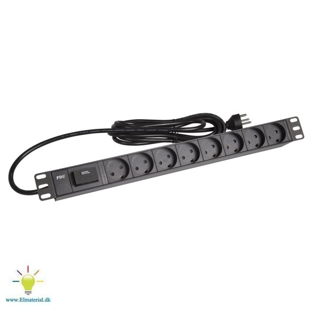 Strmpanel 8-Stik M/J+Edb Stik