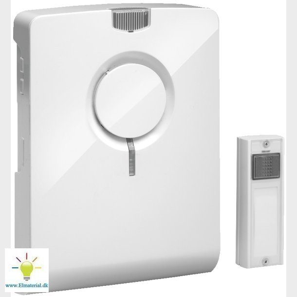 Klokke Echo Trdls Hvid