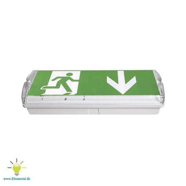 Exit Skilt Plaf 5-7W 6000K Hv