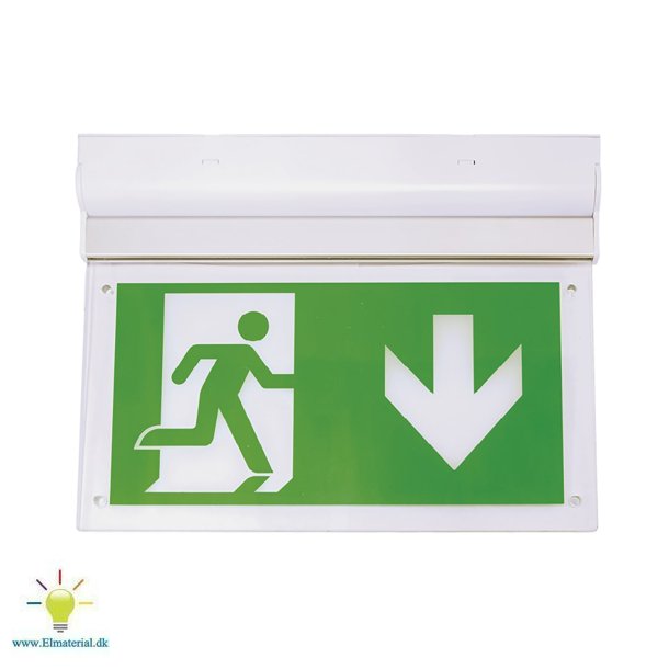 Exit Skilt Top 3W 6000K Gr