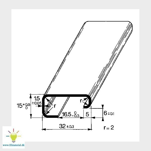 Dinskinne Ts32 U/Hul Asy.