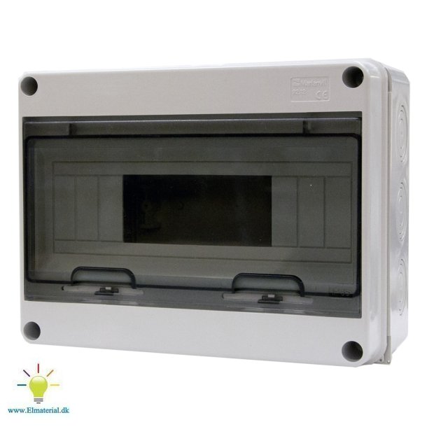 Gruppetavle 1X12M Ip65 92.12