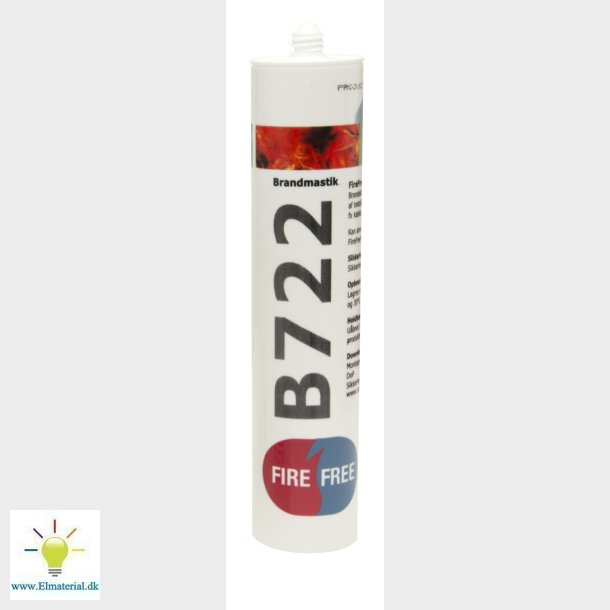 Brandmastik 0,31L Hvid B722H