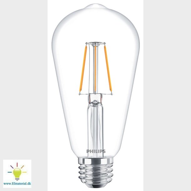 Filament St64 4W/827 E27 Klar