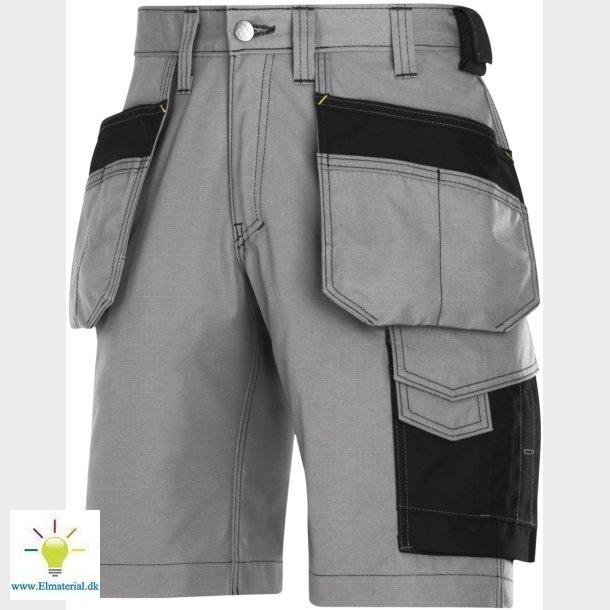 Shorts 3023 Gr/Sort Str. 44