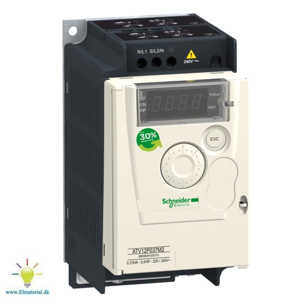 Frekvensomformer 0,37Kw 240V