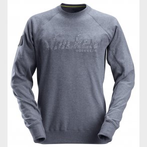 Sweatshirt 2882 Tryck M.Gray, M