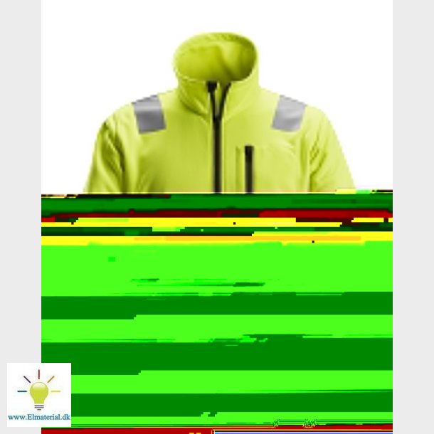 Fleecejakke 8036 Gul Kl3 3Xl