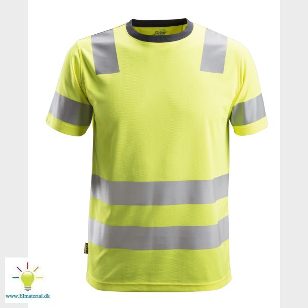 T-Shirt High-Vis Gul Str. L