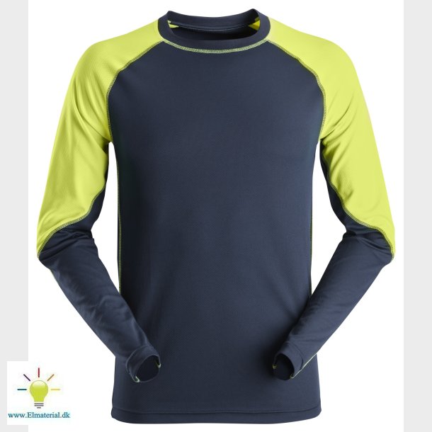 T-Shirt 2405 Navy/Neongul, L