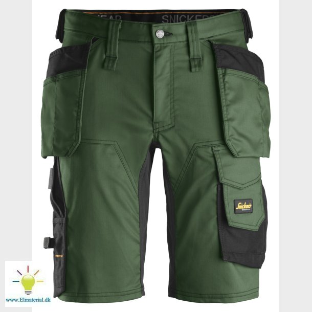Shorts 6141 Grn/Sort, Str. 44