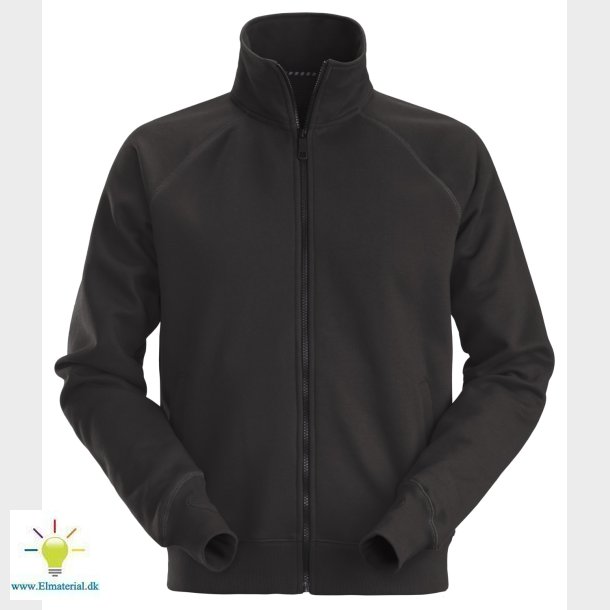 Sweatjakke 2886 Sort, Str. Xl