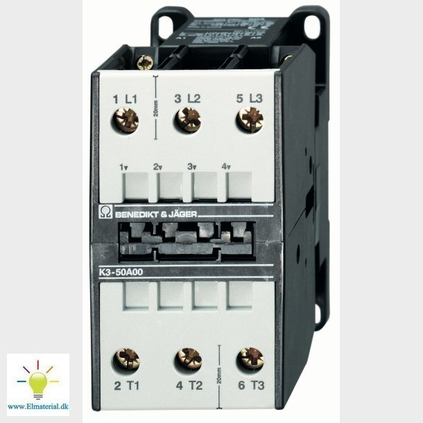 Kontaktor K3 62A 3P 400V