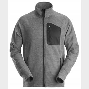 Fleecejacka 8042 Gr / Svart, 3Xl